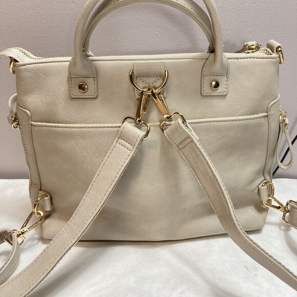 Wilo / Bumco 100% Vegan Leather Backpack/Purse Diaper Bag, Small - Picture 3 of 12